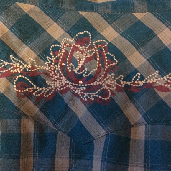 Plaid Button Down - Picture 3 of 4